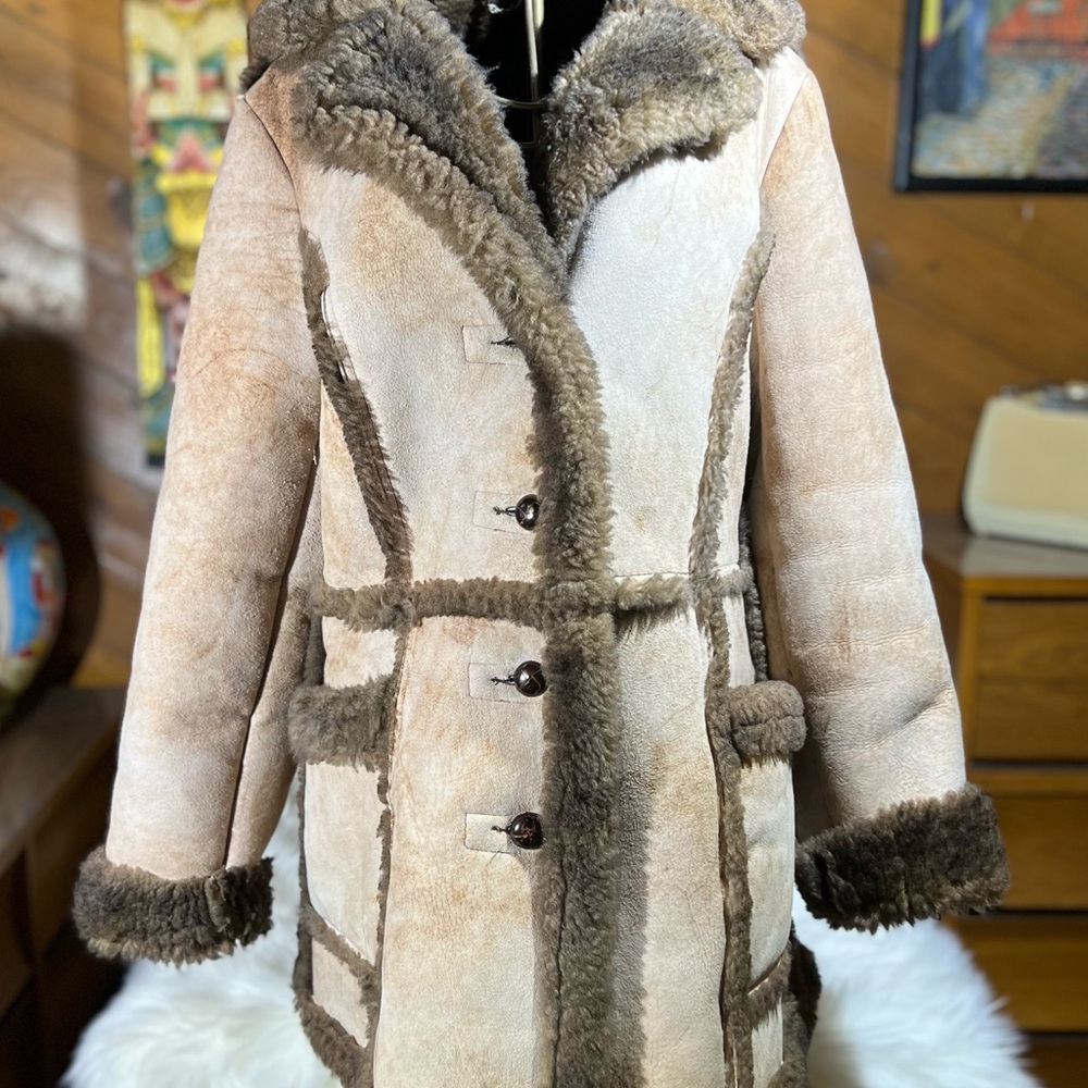 Vintage Women's Shearling Coat